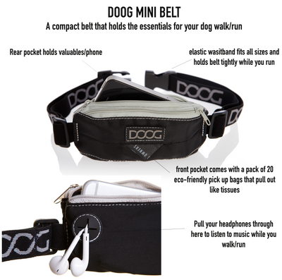 Mini STRETCH Belt - Black