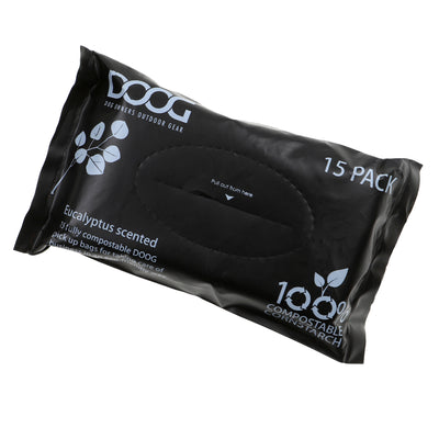 DOOG Compostable Tidy Bags - (3 packs of 15)