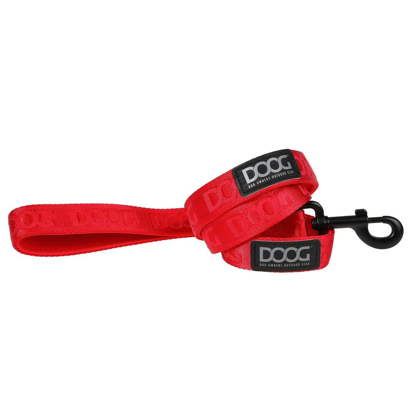 Neosport Neoprene Dog Lead - Red