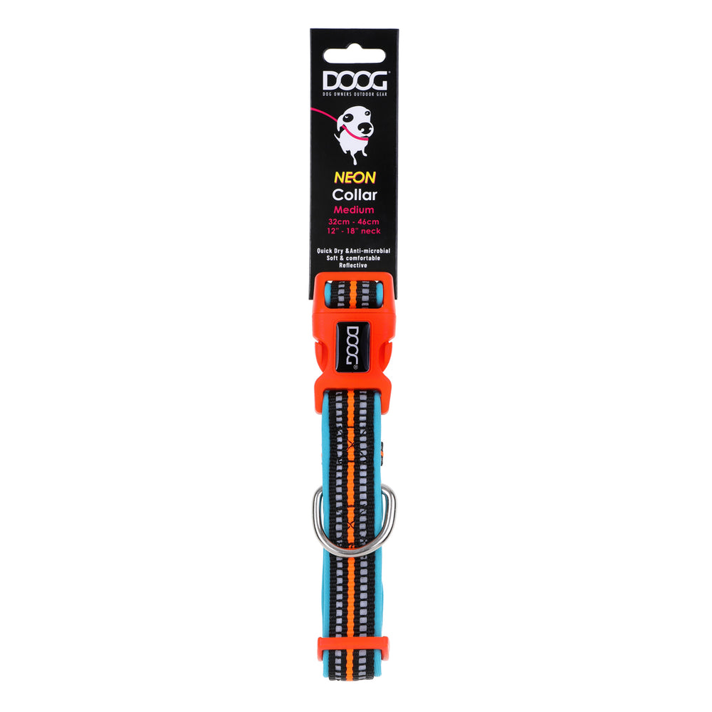Neoprene Dog Collar - BEETHOVEN (Neon)