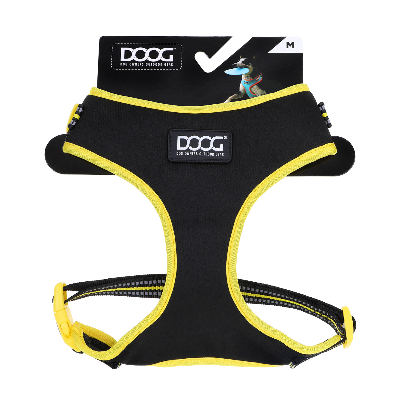 Neoflex Soft Harness - BOLT (NEON)