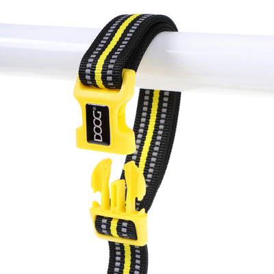 'Clip It' Neoprene Dog Leash - BOLT (NEON)