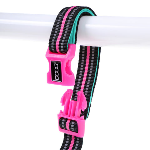 'Clip It' Neoprene Dog Leash - RIN TIN TIN (NEON)