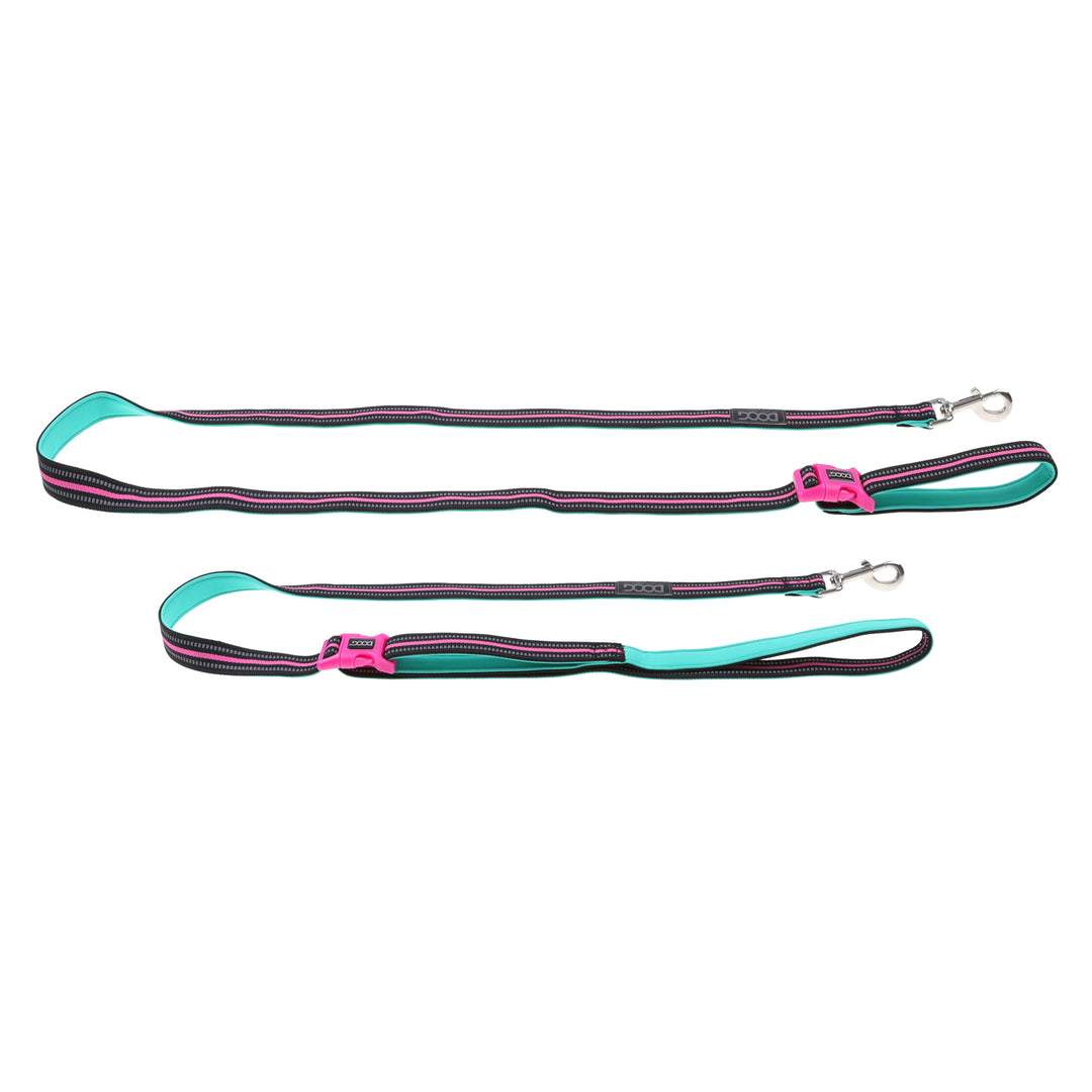 'Clip It' Neoprene Dog Leash - RIN TIN TIN (NEON)