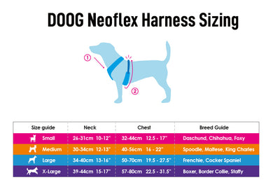 Neoflex Soft Harness -RIN TIN TIN (NEON)