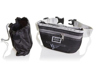 Good Dog Treat & Training Pouch -BLACK, Large