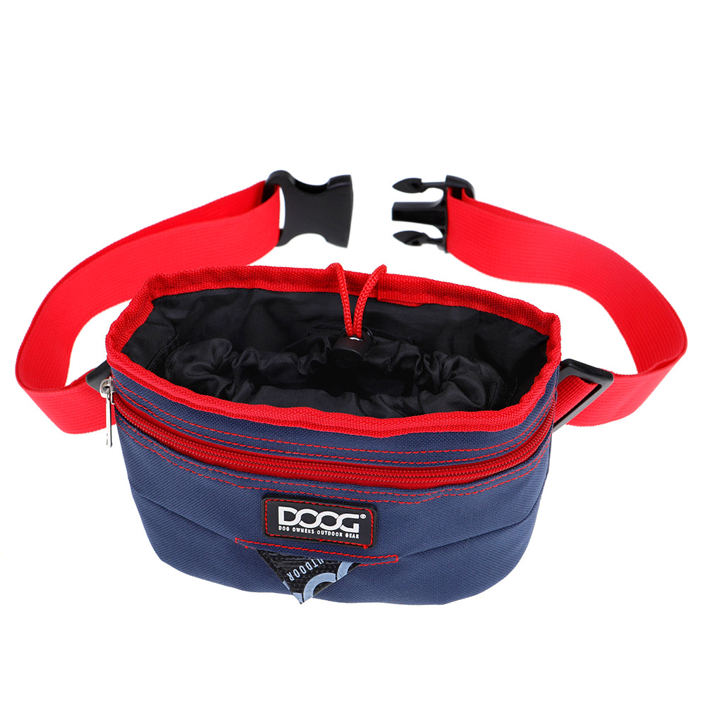 Good Dog Treat & Training Pouch - Navy & Red (Large) – DOOGUSA