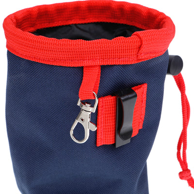 Good Dog Treat & Training Pouch - Navy & Red (Small)