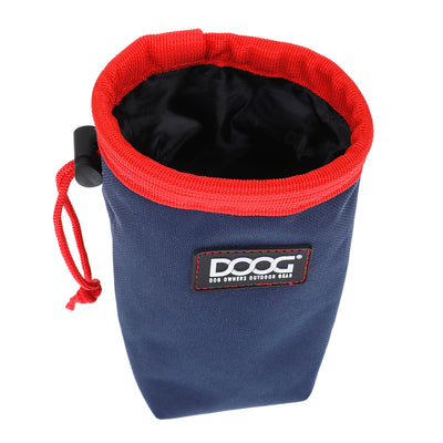 Good Dog Treat & Training Pouch - Navy & Red (Small)