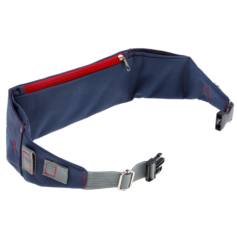 Walkie Belt - Navy & Red