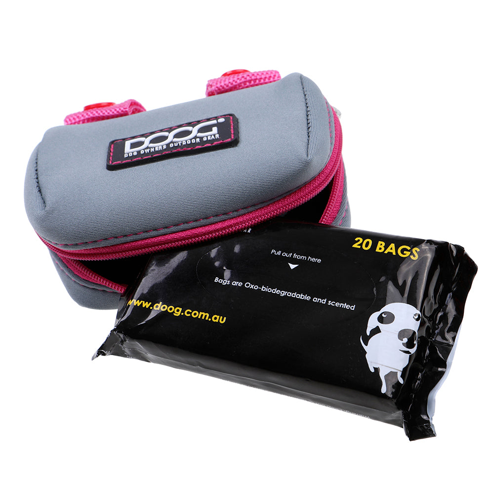 Walkie Pouch - Pink & Grey