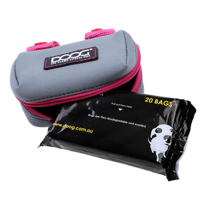 Walkie Pouch - Pink & Grey